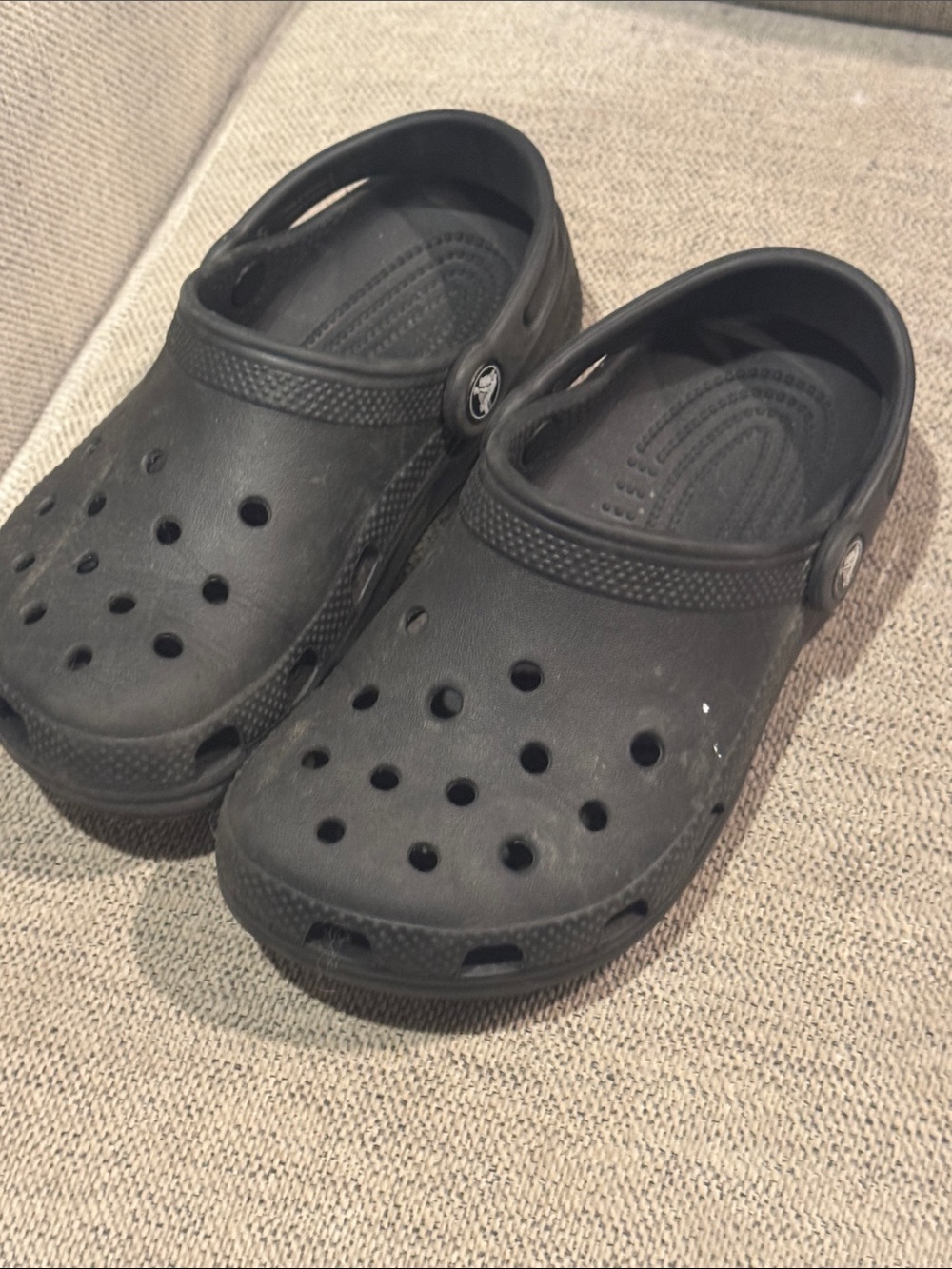 Croc Black Slip-On Clog kids J1 - Classic Comfort